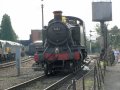 24th September 2006 - Great Central Railway - GWR Tank Engine 4141 by Loughborough Signal Box
