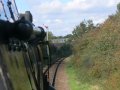24th September 2006 - Great Central Railway - Fireman's View from Cab Approaching Rothley Station