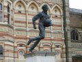 1st October 2007 - Rugby World Cup - William Webb Ellis Sculpture, outside Rugby School