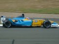 Silverstone GP - Fernando Alonso (Renault) at Vale - 18th July 2003