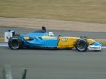 Silverstone GP - Jarno Trulli (Renault) at Vale - 18th July 2003