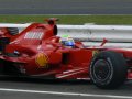 21st June 2007 - Silverstone, England - Filipe Massa & Ferrari in Pit Lane