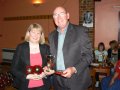 16th May 2008 - Leamington & District Table Tennis Association Closed Tournament - Presentation Evening - Division 'A' Runners Up -  Sue Clarke & Derek Harwood