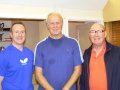 3rd November 2008 - WCC 'Crocs' - Jim Own, Doug Lowe & Derek Harwood at Myton Pavilion