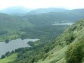 4th July 2003 - BT Group - Lake District - Grasmere & Rydal Water from Nab Scar