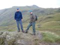 20th August 2004 - Lakes - Larry & Ken at Wrynose Pass the Start of the Walk