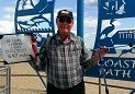 20th August 2014 - SWCP -Derek at the Finish South Haven Point