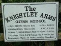 29th July 2004 - Grand Union Canal - Knightley Arms Sign at Bridge 19