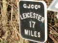 18th March 2005 - Grand Union Canal - Milepost just before Bridge 65