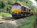 11th September 2007 - Heart of England Way - Railway Engine by Hoggrill's End Village