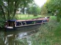 12th October 2007 - Heart of England Way - Barge Named 'Wood Owl' on Stratford Canal at Lock 24