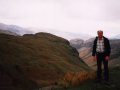 27th April 1996 - Midland Hillwalkers - Coast to Coast - Derek at Lining Crag