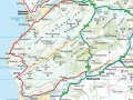 17 August 2003 - Wild Head Way - Cadair Idris to Abergynolwyn - Map Courtesy www.streetmap.co.uk