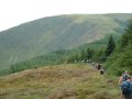 17th August 2003 - Walk 563 - Midland Hillwalkers - Wild Head Way - 'A' Walkers Near Summit of Tarren y Gesail