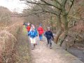14 December 2003 - Peak District - Brown Knoll - Walking alongside the River Sett near Hayfield