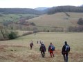22nd February 2004 - Forest of Dean - Steep Descent to Valley Brook