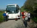 25th April 2004 - Glyndwr's Highway - Start of 'B' Walk near Dolfor 9:45am