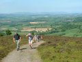 23rd May 2004 - Walk 584 - Quantock Hills - Walkers on Bagborough Hill