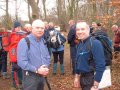 20th February 2005 - Walk 611 - Cotswolds - Bill & Jack with 'A' Group on Nibley Knoll