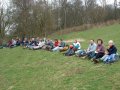 20th March 2005 - Wenlock Edge - 'B' Group Lunch below Topley Wood