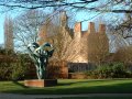 26th December 2004 - Rufford Abbey - Large Sculpture by Rufford House